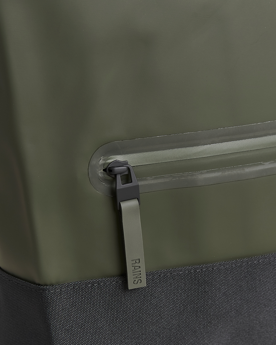 Hombres | Bolsos | RAINS | Trail Rolltop Backpack Green