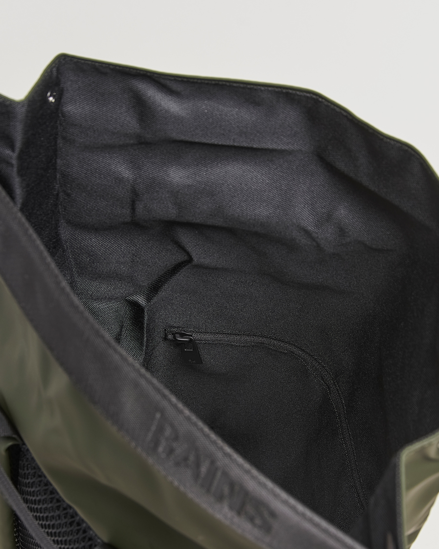 Hombres | Bolsos | RAINS | Trail Rolltop Backpack Green