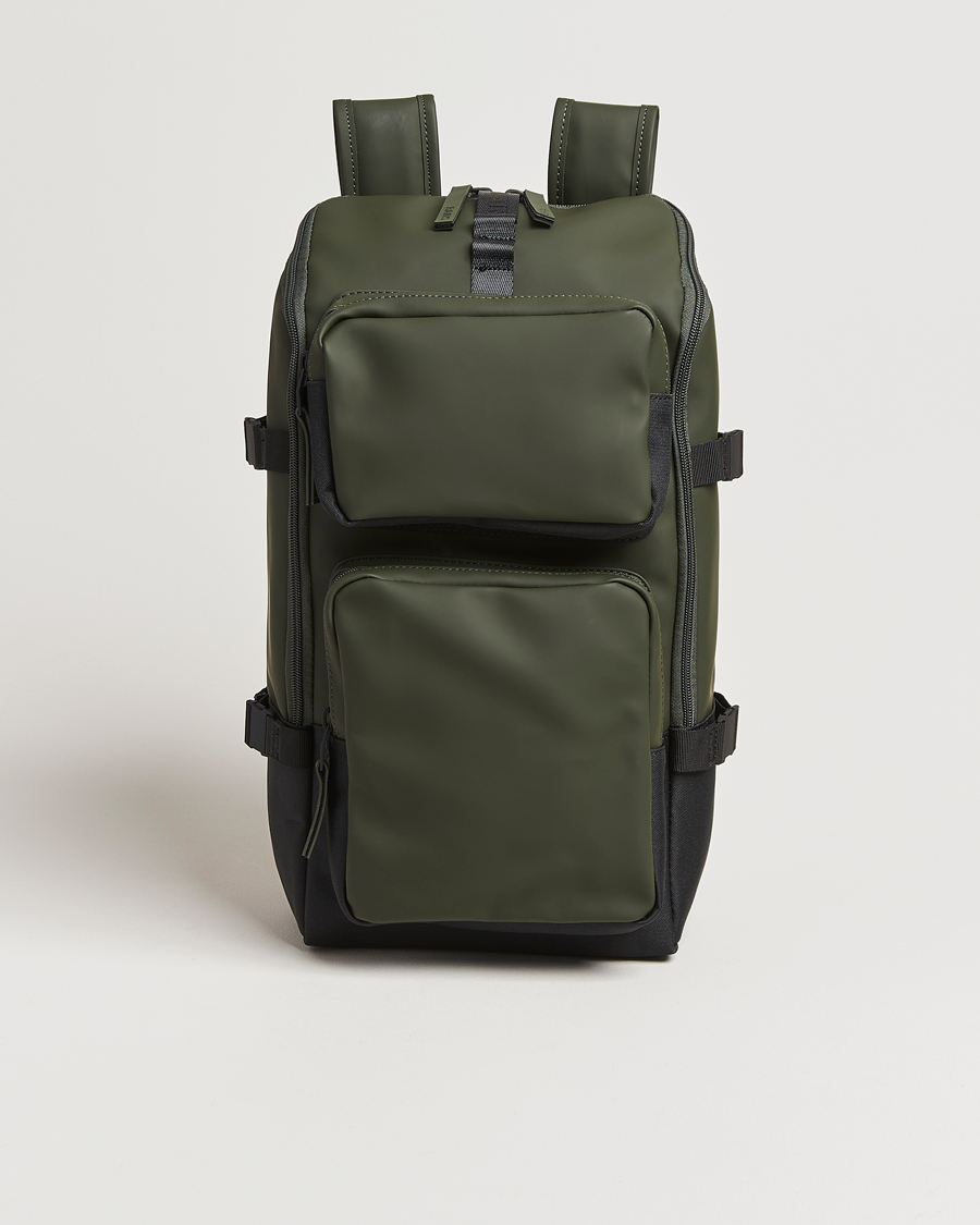 Hombres | Bolsos | RAINS | Trail Cargo Backpack Green