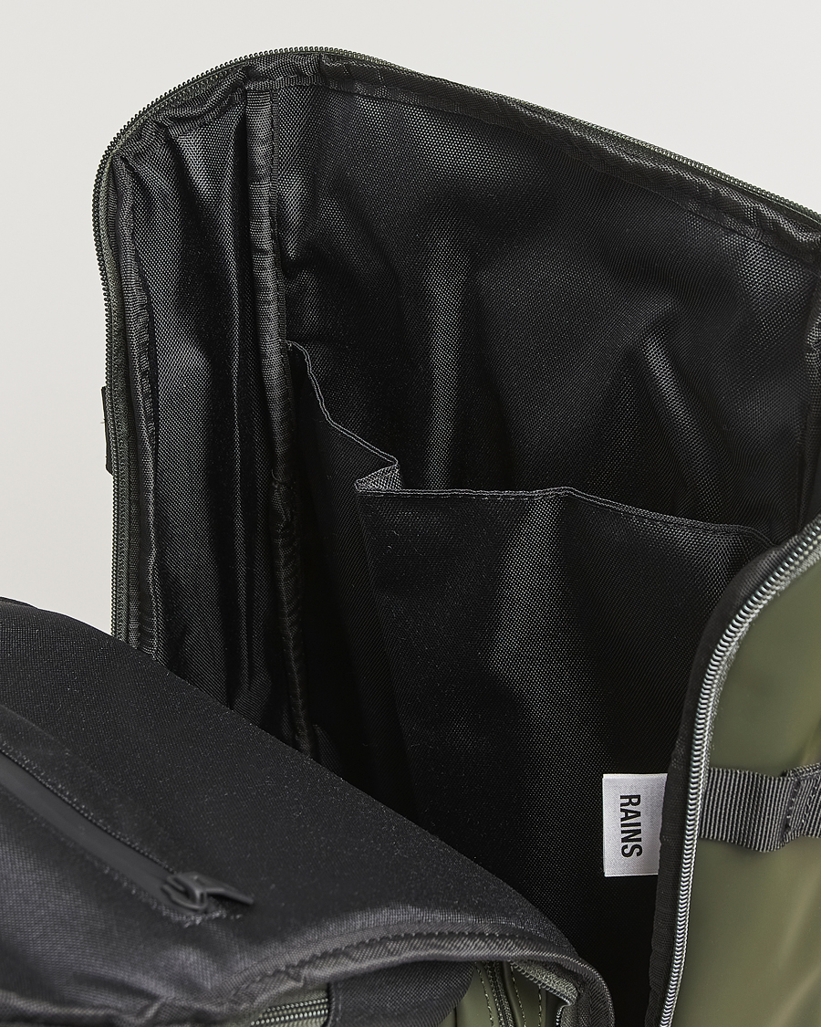 Hombres | Bolsos | RAINS | Trail Cargo Backpack Green