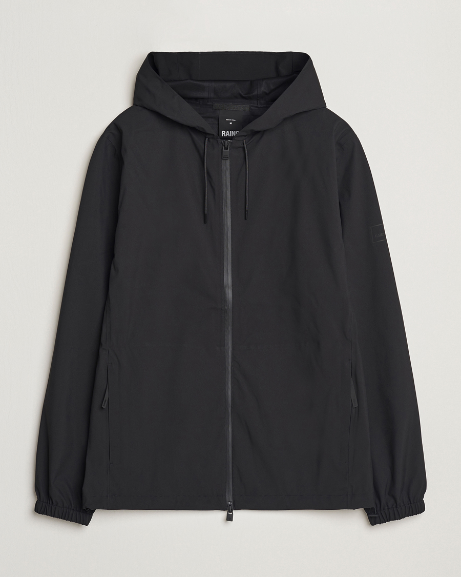 Hombres | Abrigos y chaquetas | RAINS | Suva Hooded Waterproof Jacket Black
