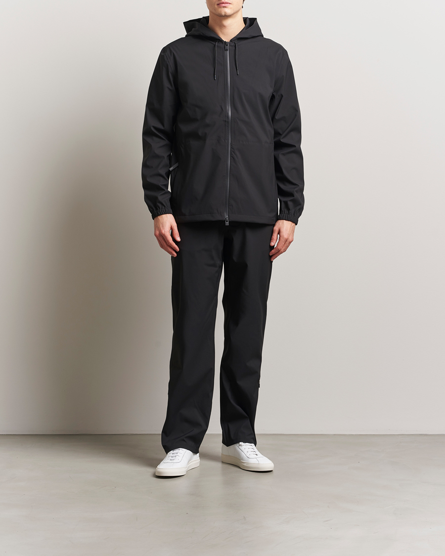 Hombres | Abrigos y chaquetas | RAINS | Suva Hooded Waterproof Jacket Black