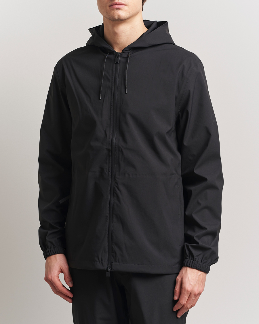 Hombres | Abrigos y chaquetas | RAINS | Suva Hooded Waterproof Jacket Black