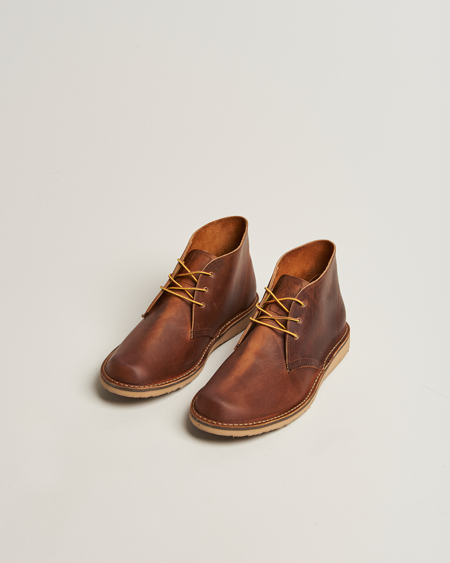 Hombres | Botas | Red Wing Shoes | Weekender Chukka Copper Rough/Though Leather