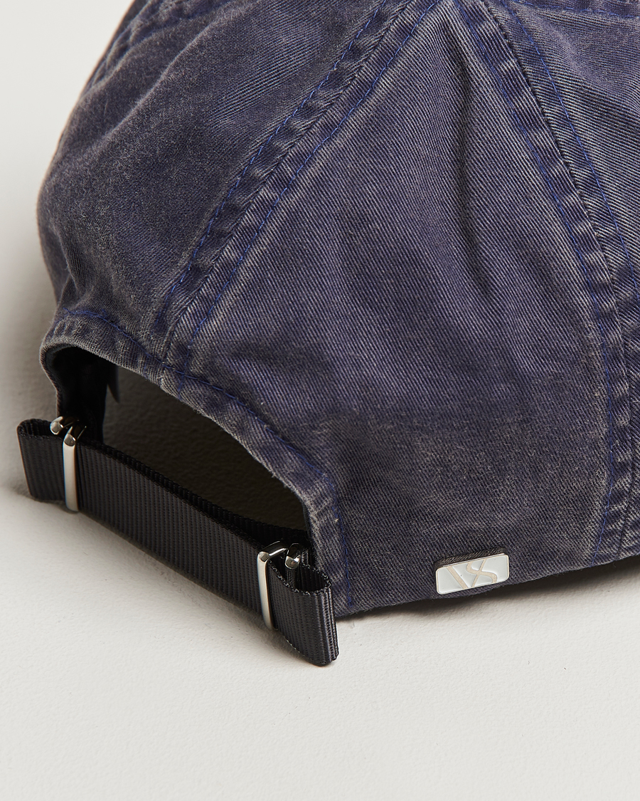 Hombres | Sombreros y gorras | Varsity Headwear | Washed Cotton Baseball Cap Navy