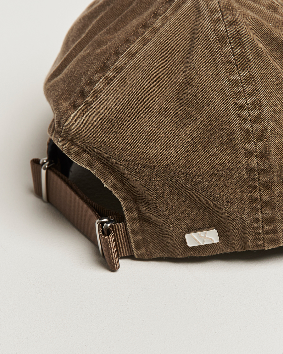 Hombres | Sombreros y gorras | Varsity Headwear | Washed Cotton Baseball Cap Beige