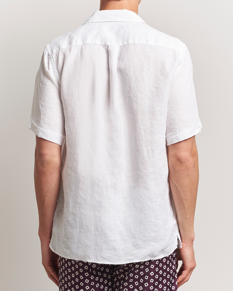 Hombres | Camisas | Vilebrequin | Charli Resort Short Sleeve Shirt Blanc