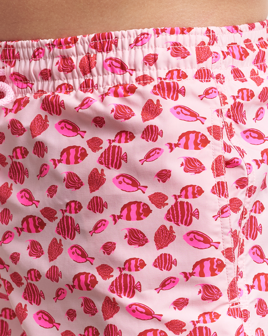 Hombres | Bañadores | Vilebrequin | Moorea Swimshorts Pivoine