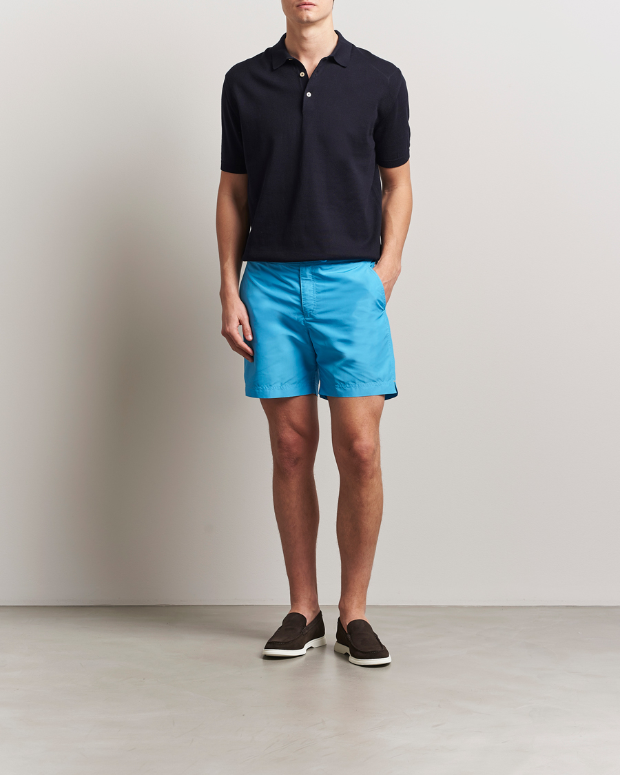 Hombres | Bañadores | Orlebar Brown | Bulldog Drawcord Swimshorts California Blue