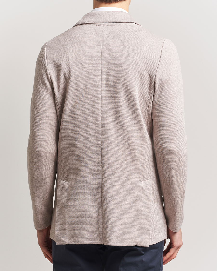 Hombres | Blazers | Stenströms | Milano Knitted Blazer Beige