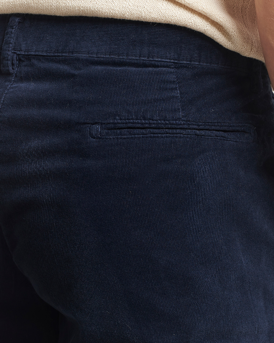 Hombres | Pantalones cortos | Massimo Alba | Vela Baby Corduroy Shorts Navy