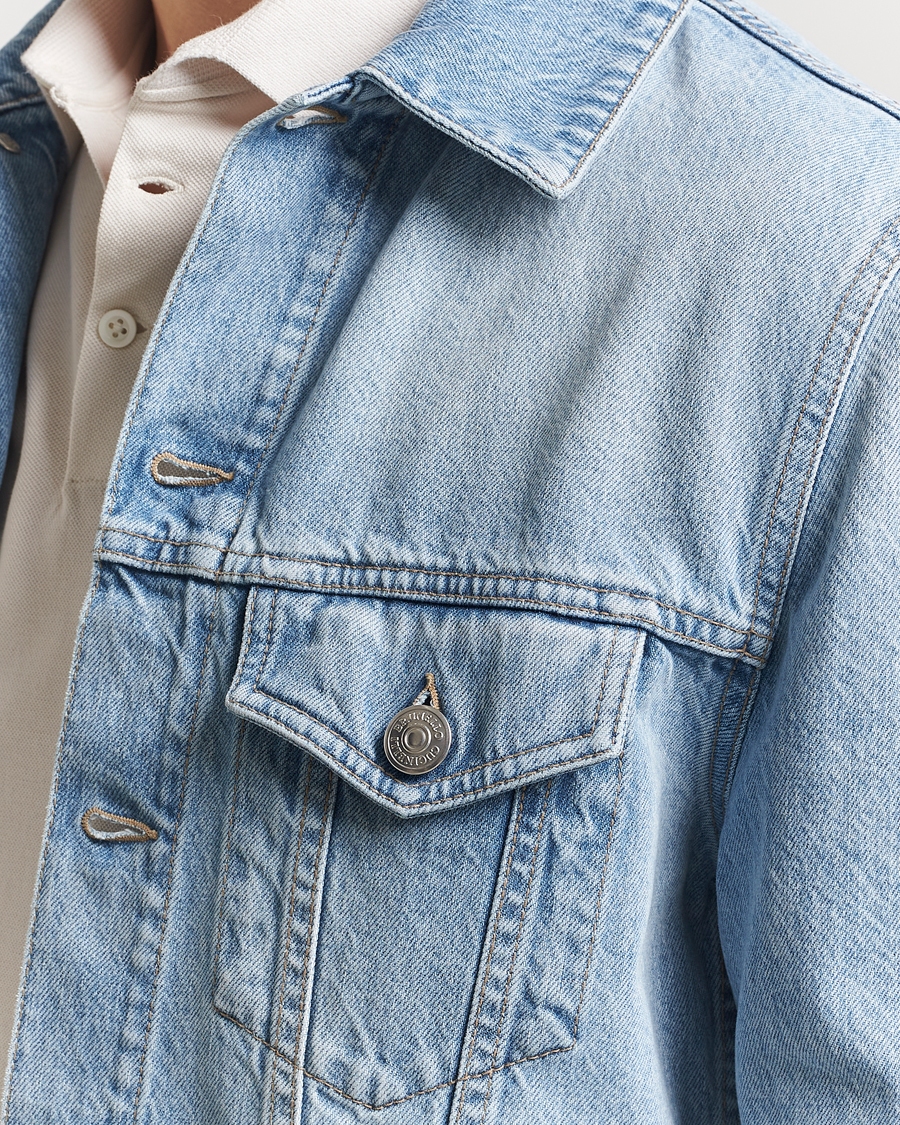 Hombres | Abrigos y chaquetas | Brunello Cucinelli | Denim Jacket Light Blue
