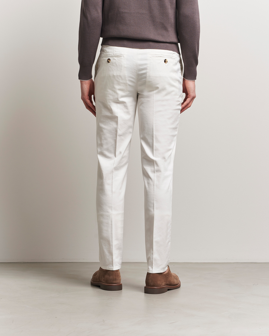 Hombres | Pantalones | Brunello Cucinelli | Slim Fit Chinos Off White