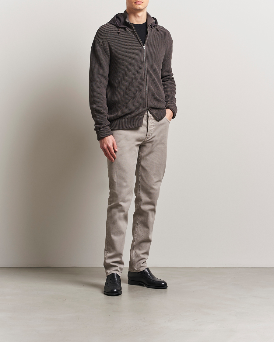 Hombres | Pantalones | Brunello Cucinelli | Slim Fit Bull Denim Pants Grey