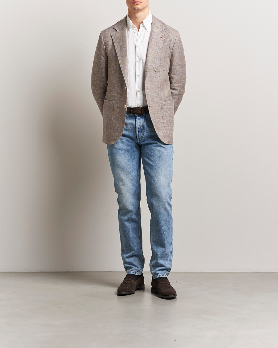 Hombres | Vaqueros | Brunello Cucinelli | Traditional Fit Jeans Light Denim