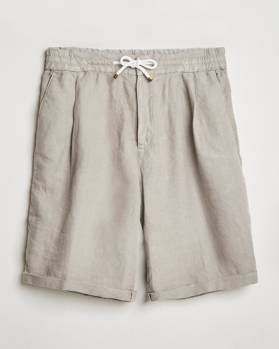 Hombres | Pantalones cortos | Brunello Cucinelli | Drawstring Shorts Khaki