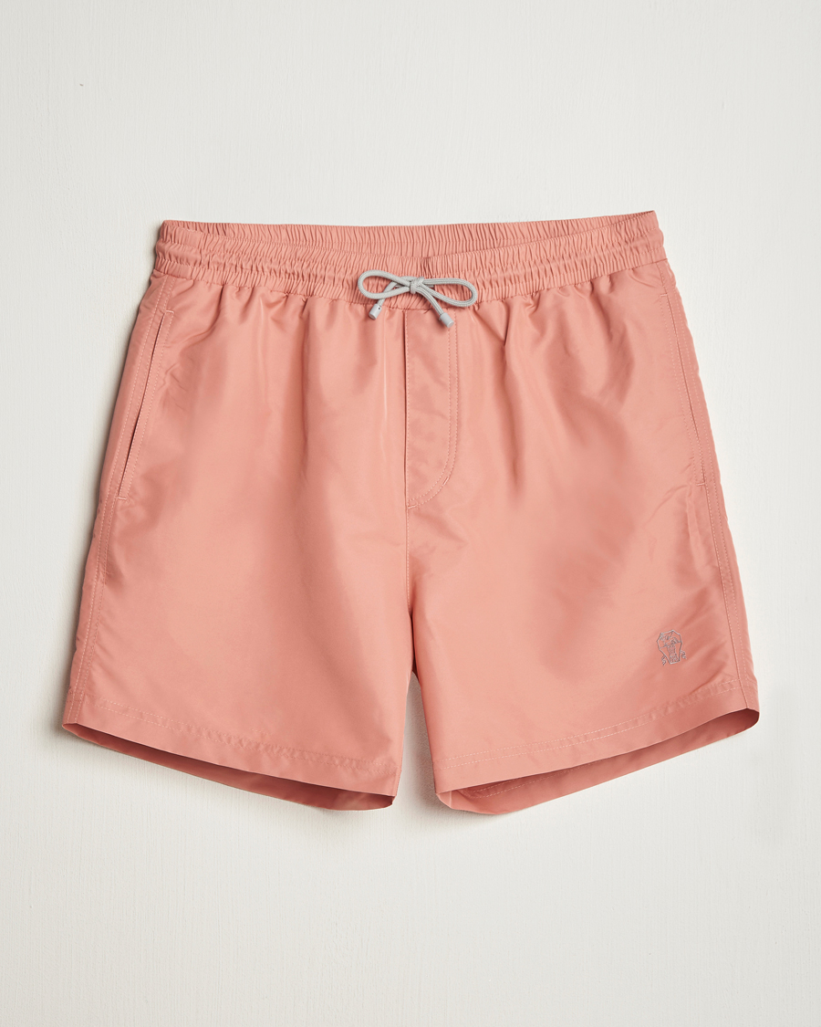 Hombres | Bañadores | Brunello Cucinelli | Nylon Swim Trunks Dusty Red