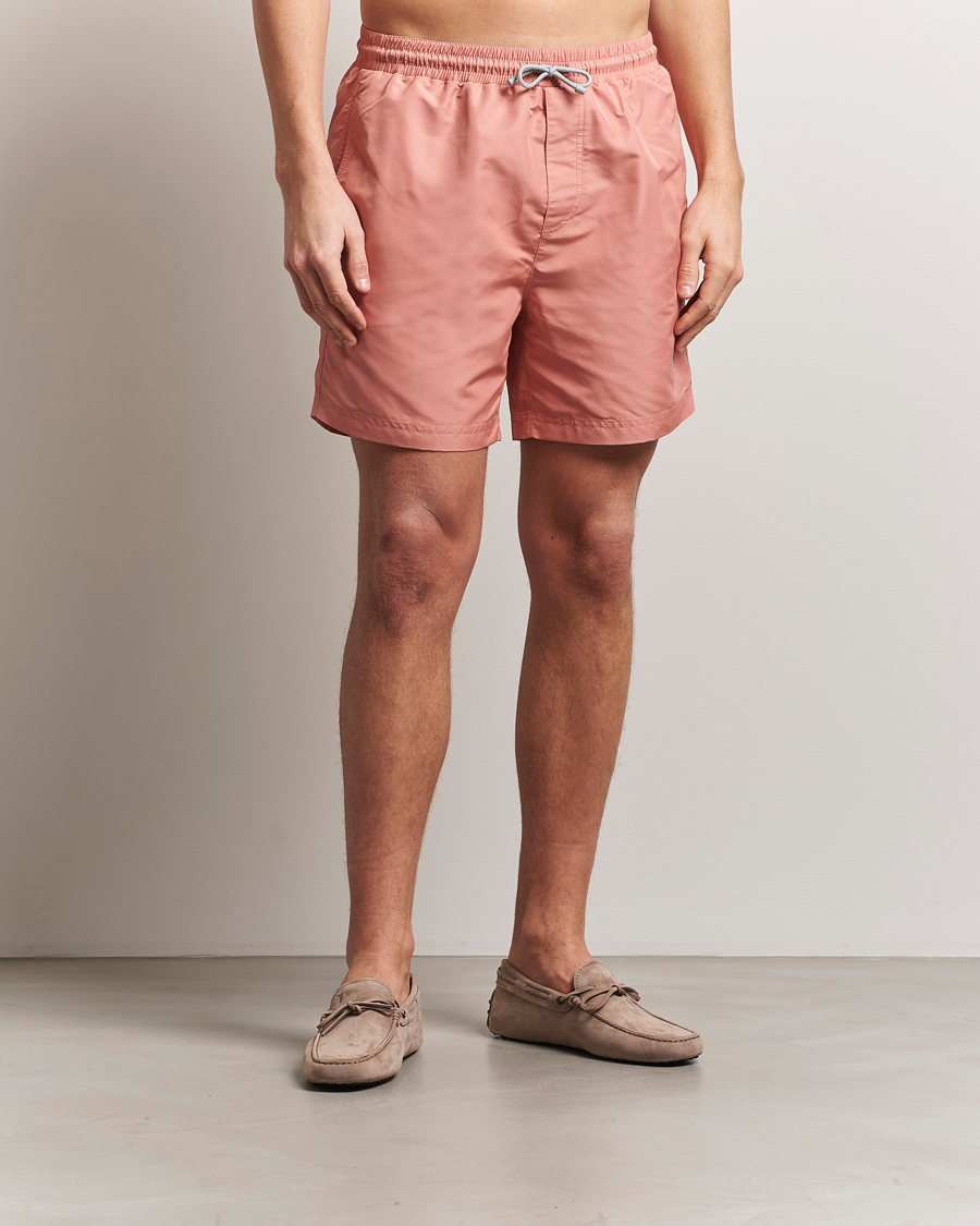 Hombres | Bañadores | Brunello Cucinelli | Nylon Swim Trunks Dusty Red