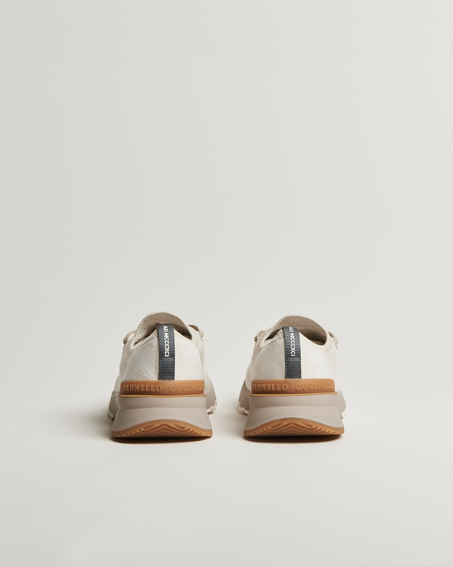 Hombres | Brunello Cucinelli Mesh Running Sneakers Beige | Brunello Cucinelli | Mesh Running Sneakers Beige