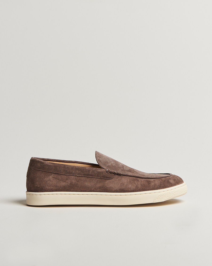 Hombres | Brunello Cucinelli Moccasin Loafer Brown Suede | Brunello Cucinelli | Moccasin Loafer Brown Suede