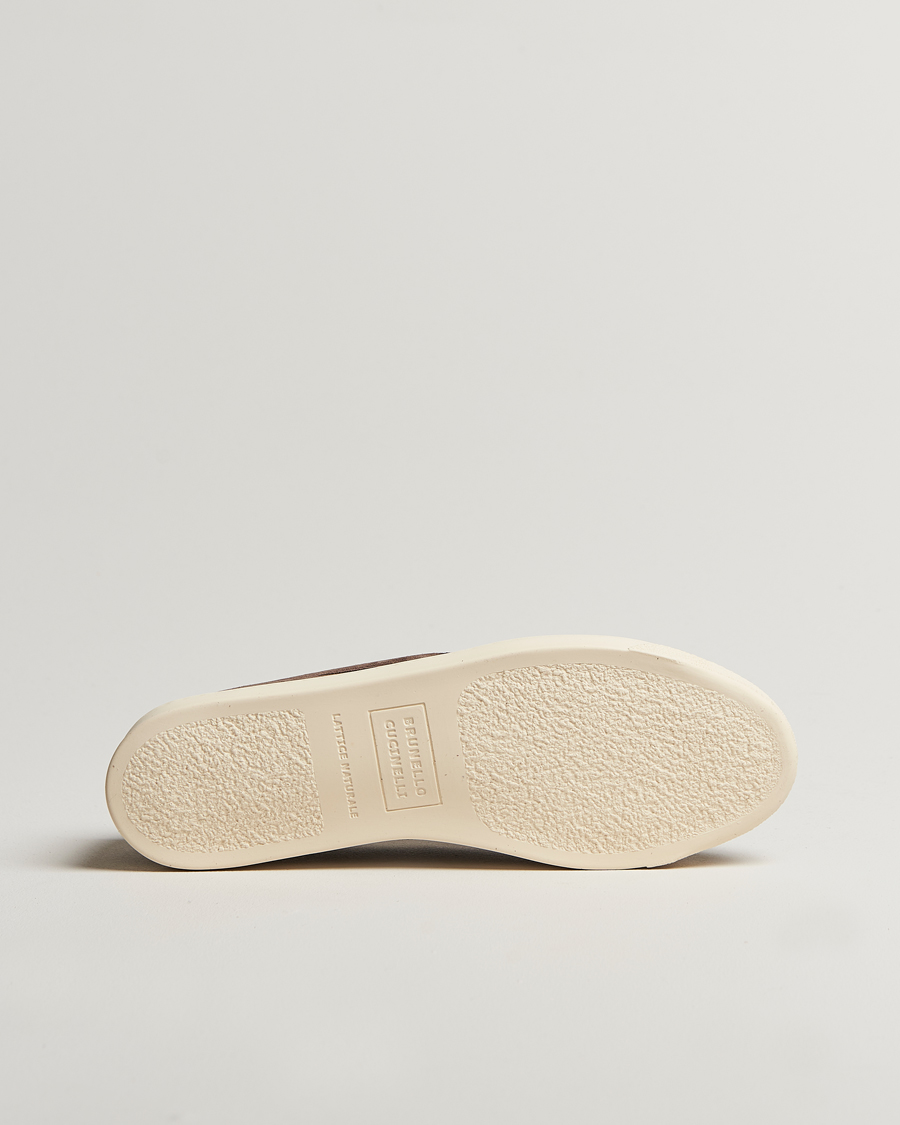 Hombres | Brunello Cucinelli Moccasin Loafer Brown Suede | Brunello Cucinelli | Moccasin Loafer Brown Suede