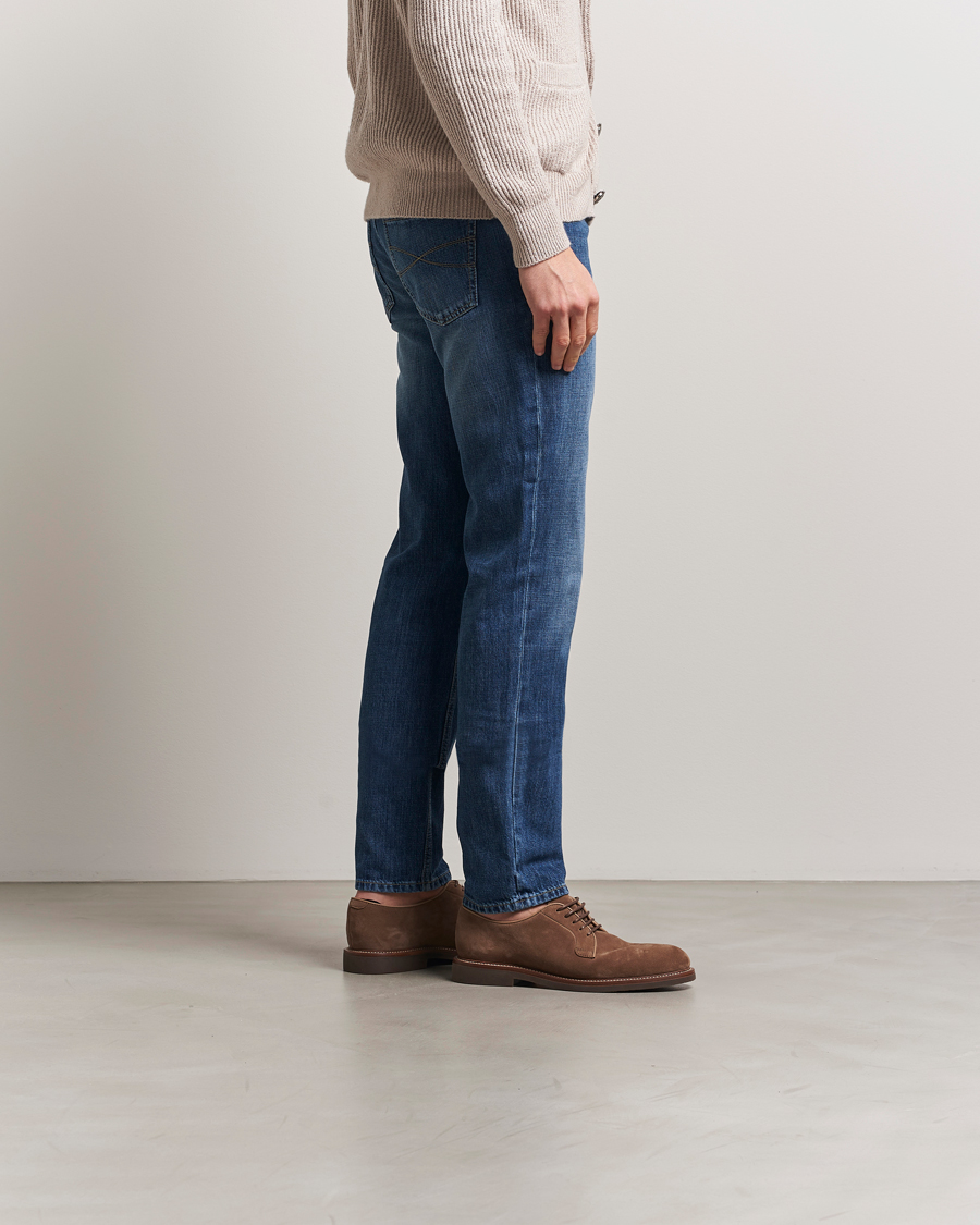 Hombres | Brunello Cucinelli Plain Toe Derby Brown Suede | Brunello Cucinelli | Plain Toe Derby Brown Suede