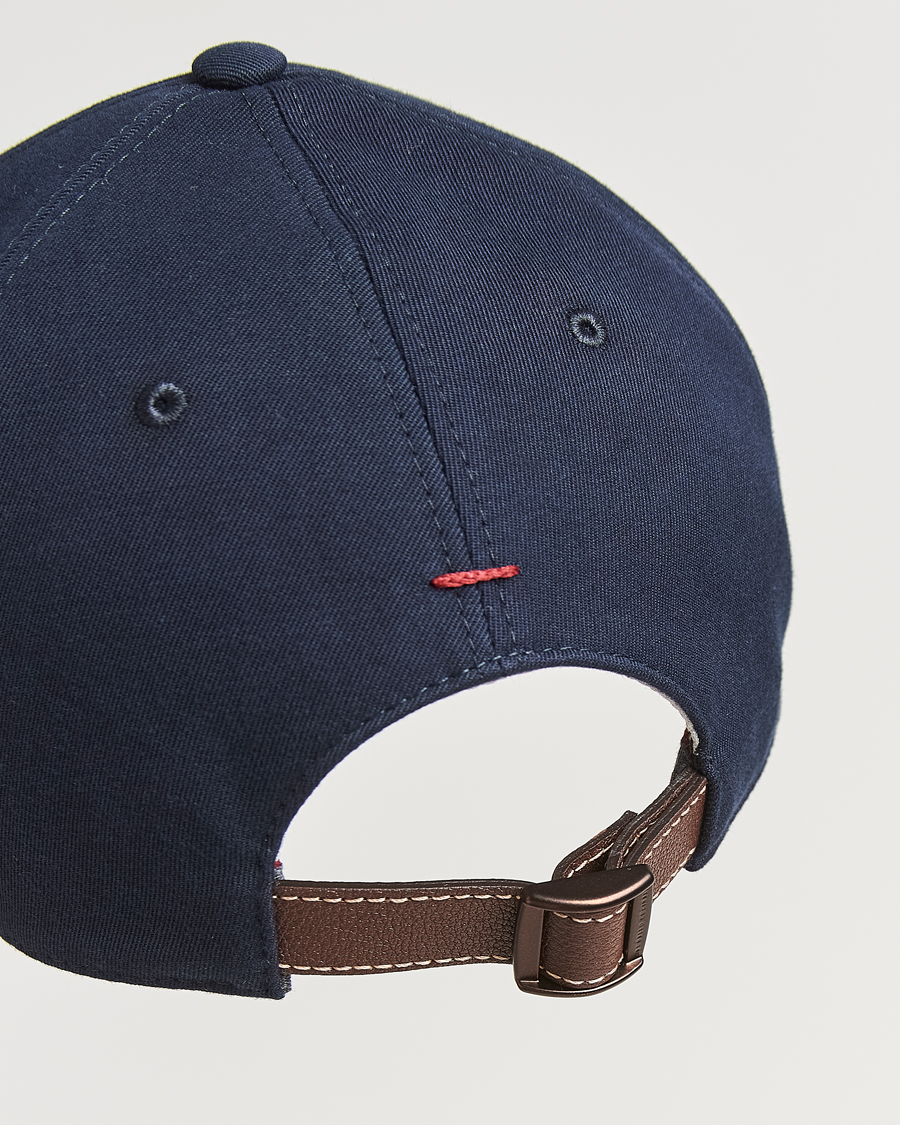 Hombres | Sombreros y gorras | Brunello Cucinelli | Twill Cotton Baseball Cap Navy