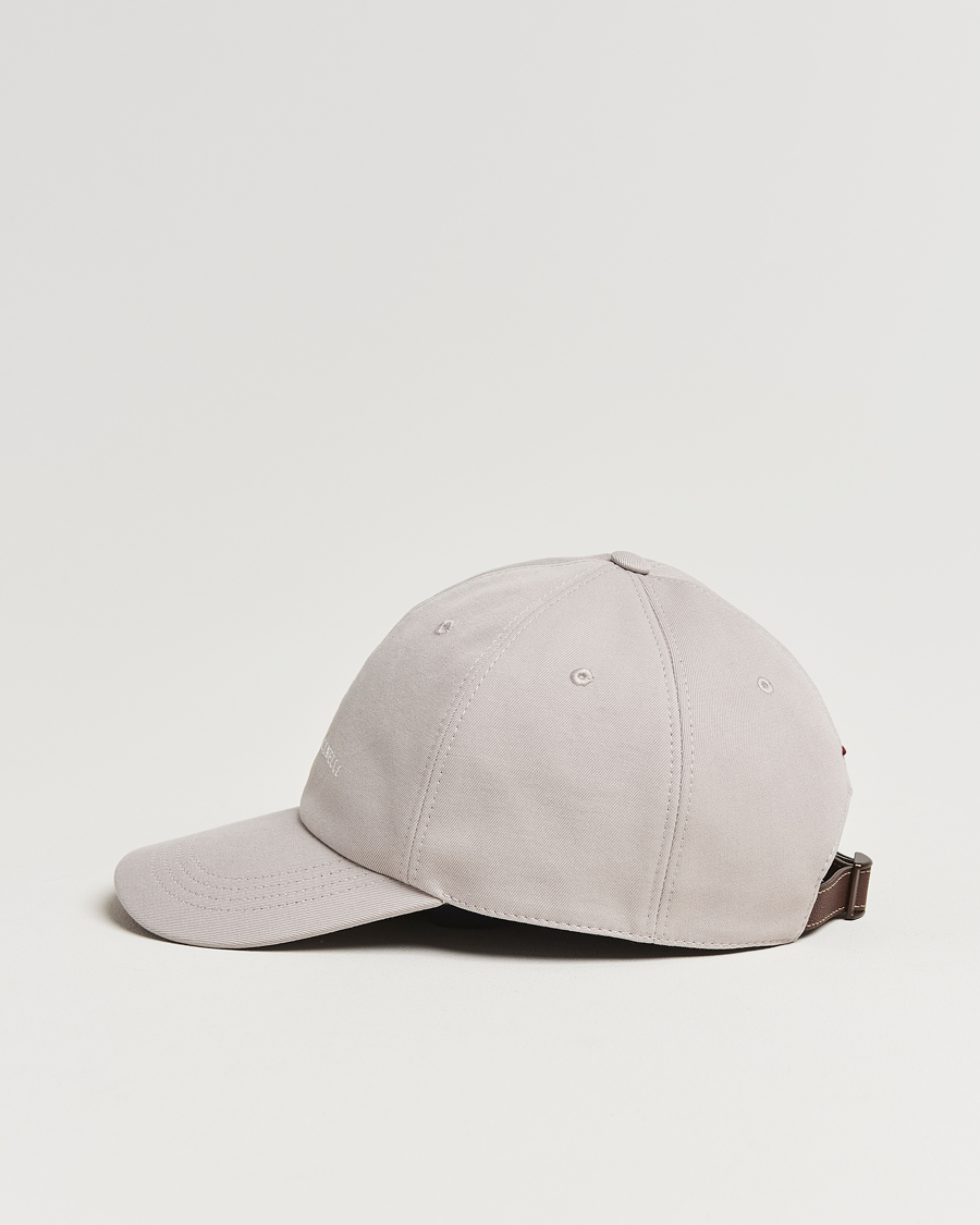 Hombres | Brunello Cucinelli Cotton Baseball Cap Beige | Brunello Cucinelli | Cotton Baseball Cap Beige