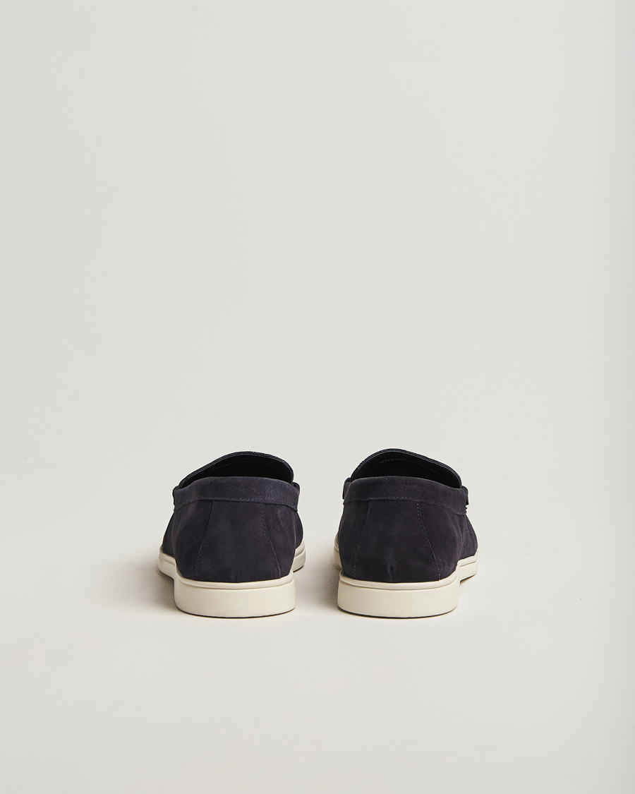 Hombres | Mocasines | Charles Tyrwhitt | Suede Slip On Loafers Navy