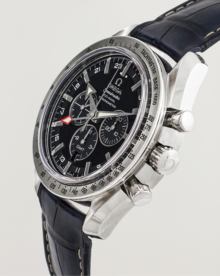 Hombres | Omega Pre-Owned Speedmaster Broad Arrow GMT | Omega Pre-Owned | Speedmaster Broad Arrow GMT
