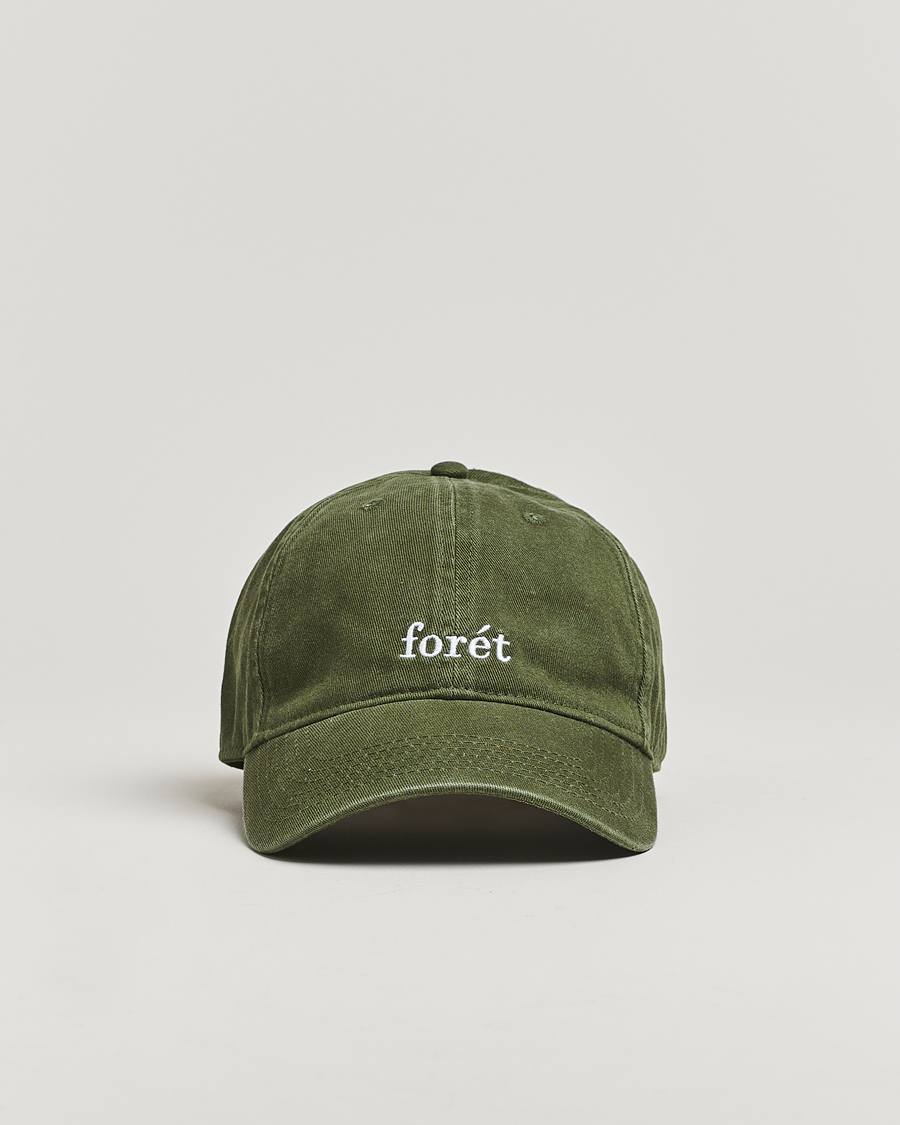 Hombres | Sombreros y gorras | Forét | Hawk Washed Cap Army