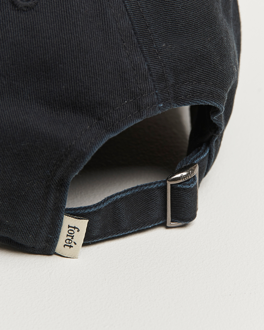 Hombres | Sombreros y gorras | Forét | Hawk Washed Cap Black