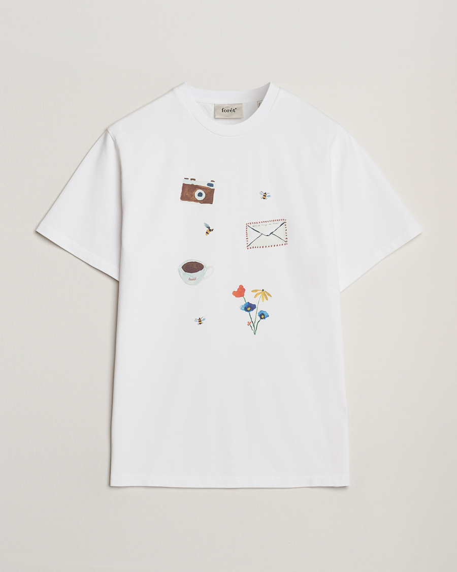 Hombres | Camisetas | Forét | Things T-Shirt White