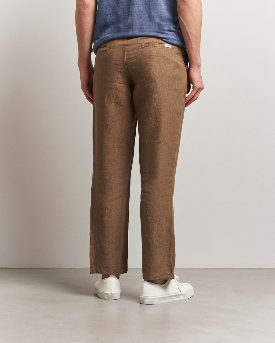 Hombres | Pantalones | KnowledgeCotton Apparel | Loose Linen Pants Tuffet