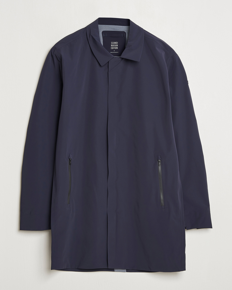 Hombres | Abrigos y chaquetas | Scandinavian Edition | Key II Waterproof Coat Midnight Blue