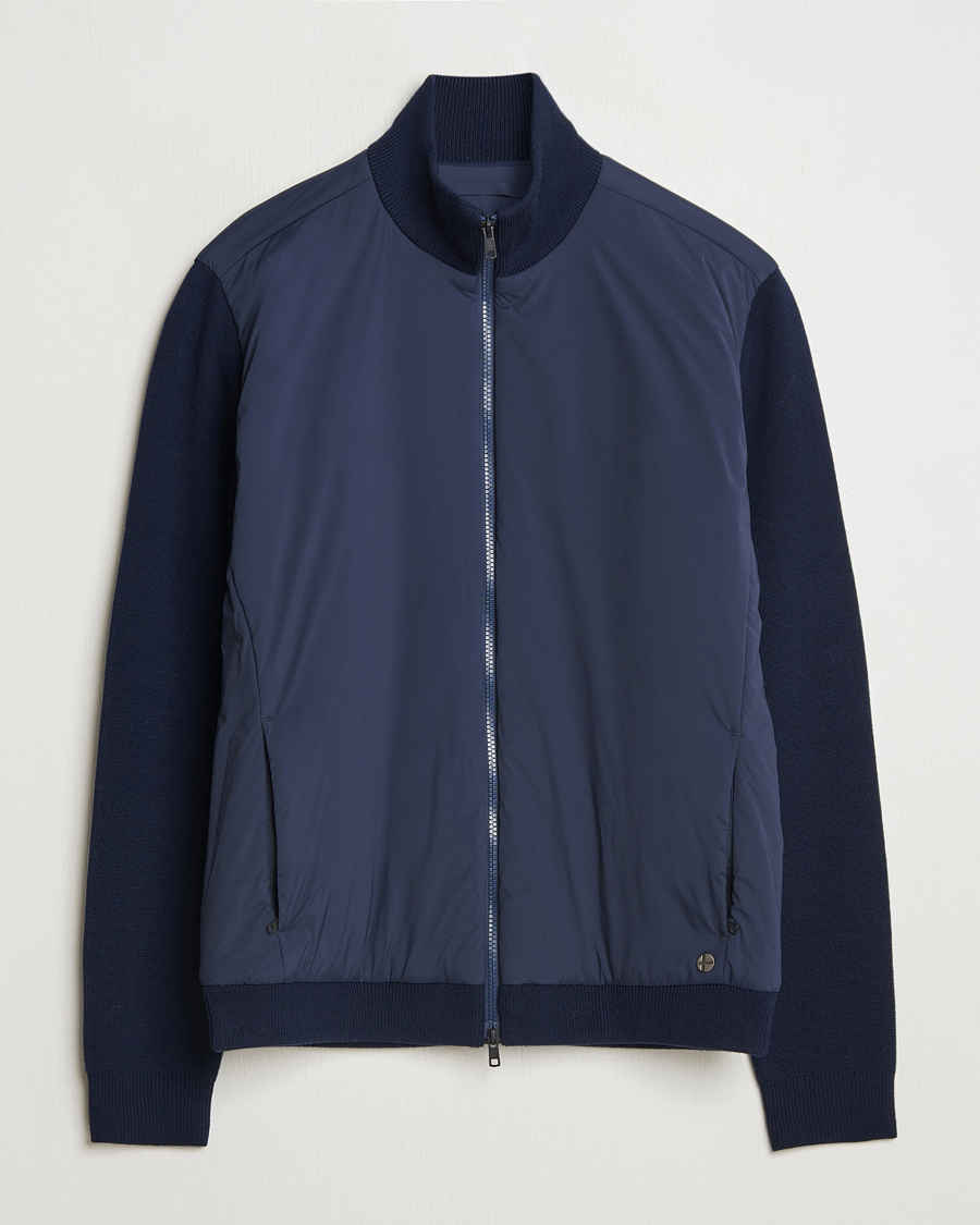 Hombres | Abrigos y chaquetas | Scandinavian Edition | Leeway Hybrid Jacket Navy Blue
