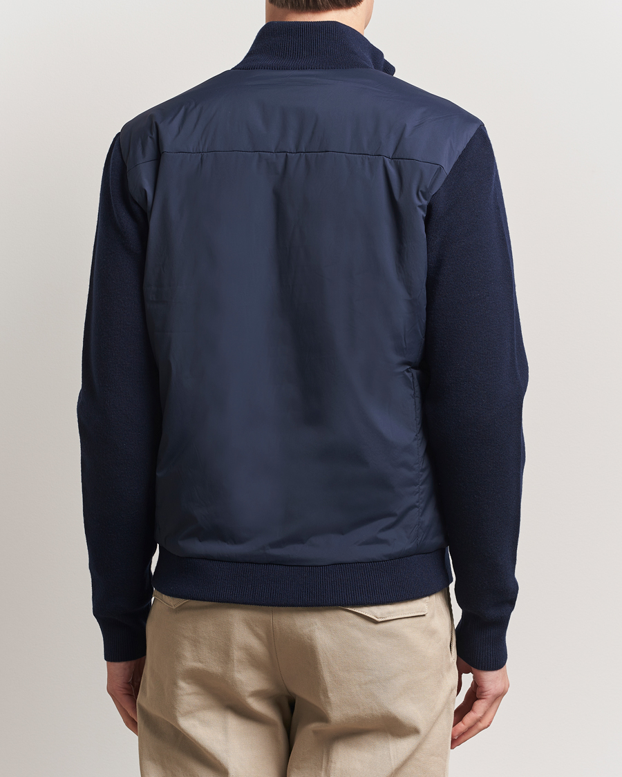 Hombres | Abrigos y chaquetas | Scandinavian Edition | Leeway Hybrid Jacket Navy Blue