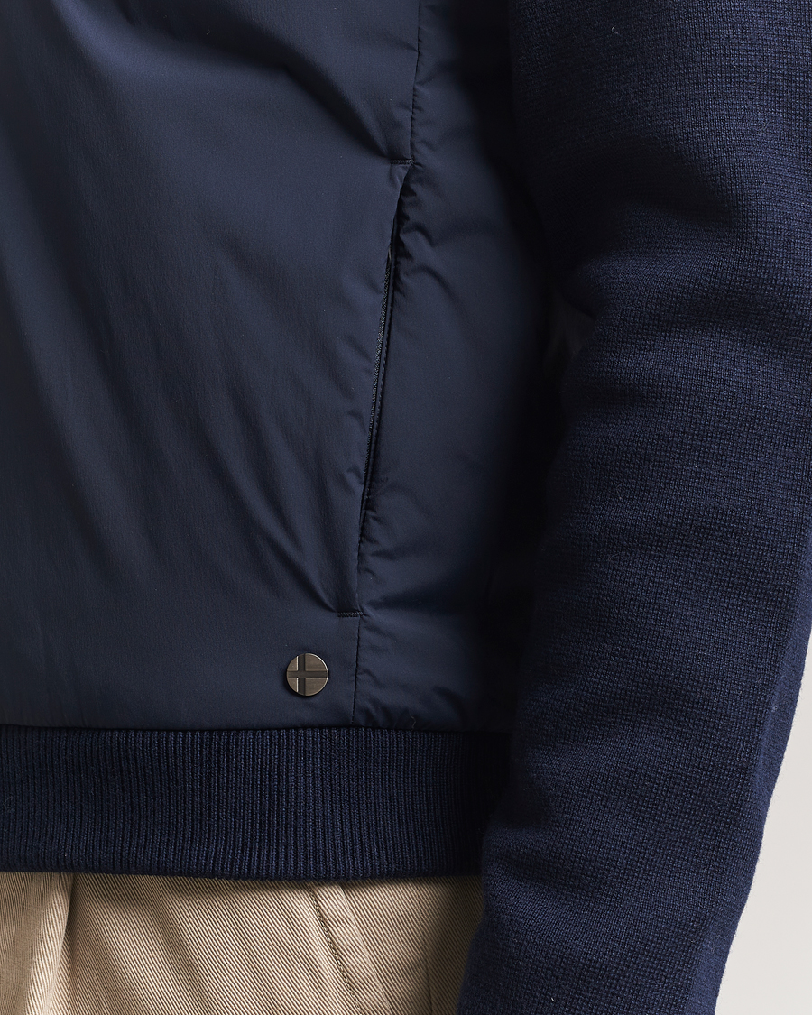 Hombres | Abrigos y chaquetas | Scandinavian Edition | Leeway Hybrid Jacket Navy Blue