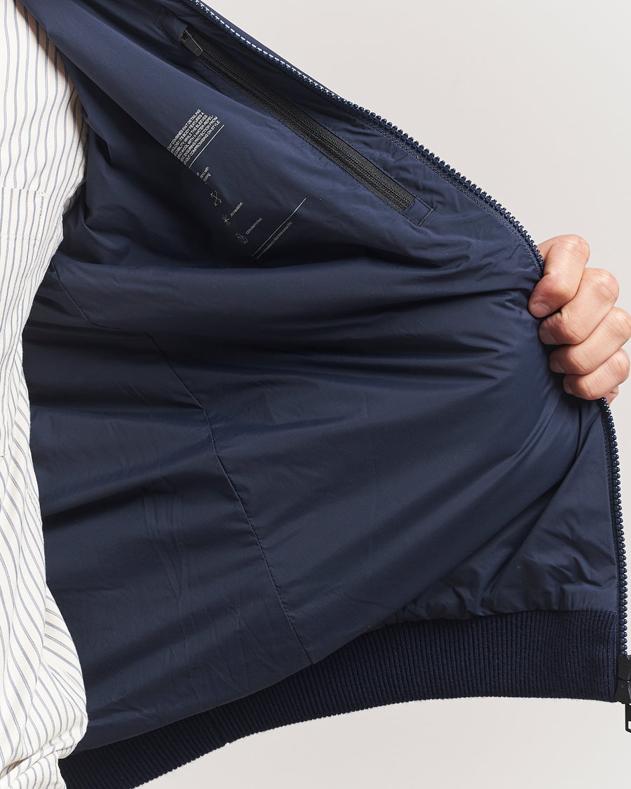 Hombres | Abrigos y chaquetas | Scandinavian Edition | Leeway Hybrid Jacket Navy Blue