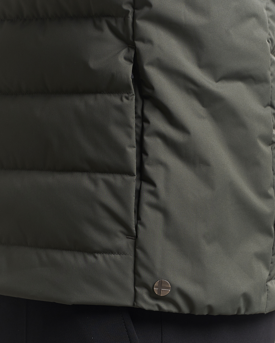 Hombres | Abrigos y chaquetas | Scandinavian Edition | Ratio II Lightweight Padded Vest Dark Olive