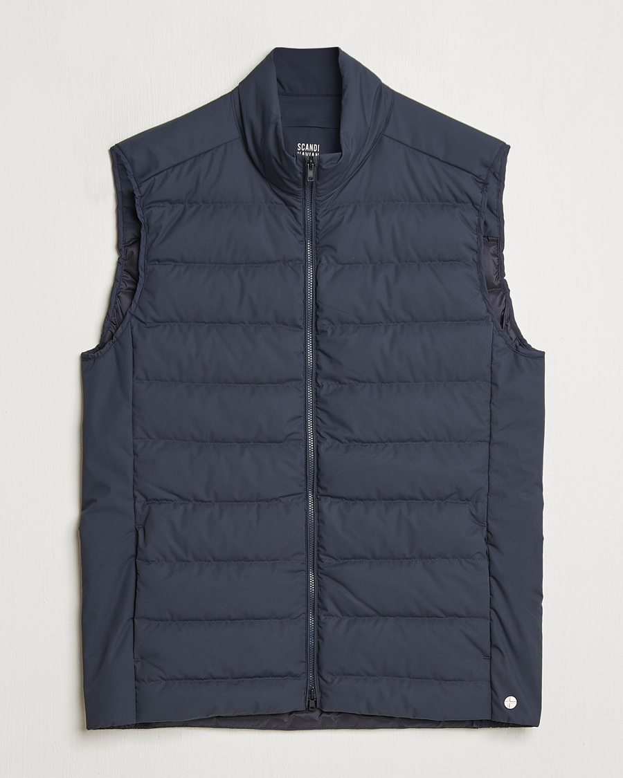 Hombres | Chalecos | Scandinavian Edition | Ratio III Down Padded Vest Midnight Blue