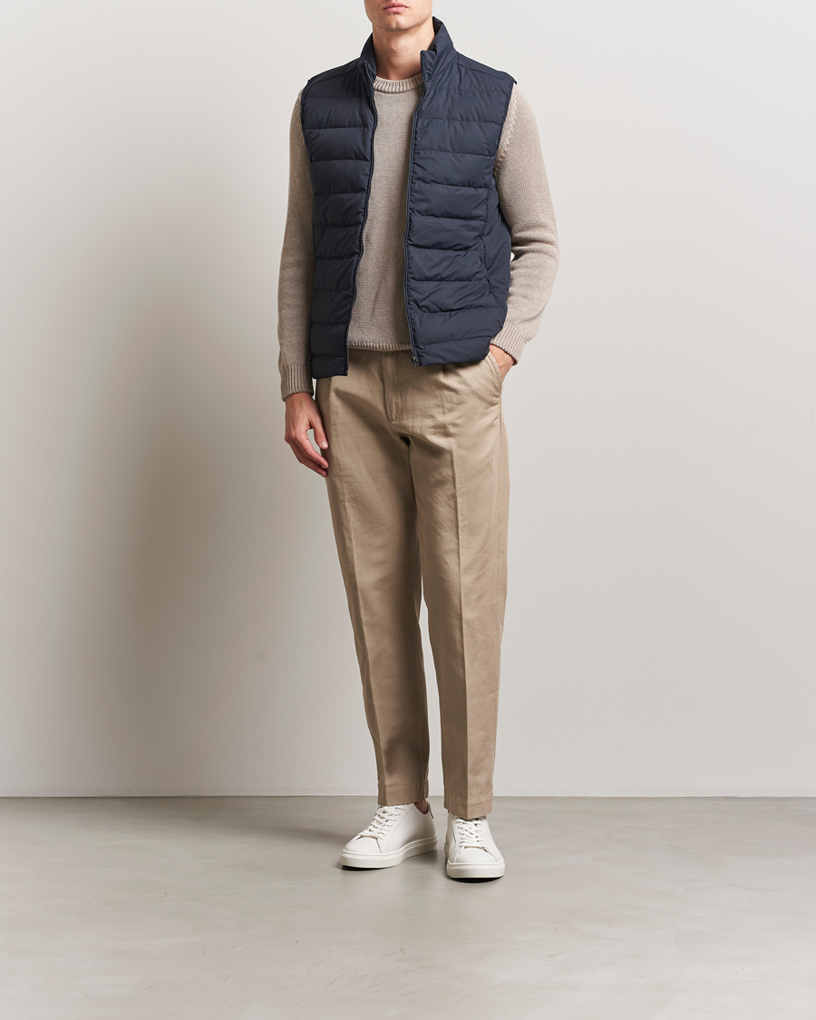Hombres | Chalecos | Scandinavian Edition | Ratio III Down Padded Vest Midnight Blue