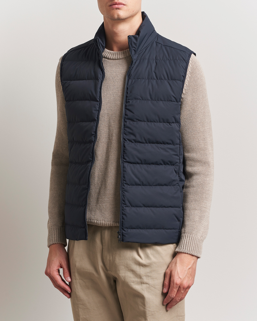 Hombres | Chalecos | Scandinavian Edition | Ratio III Down Padded Vest Midnight Blue