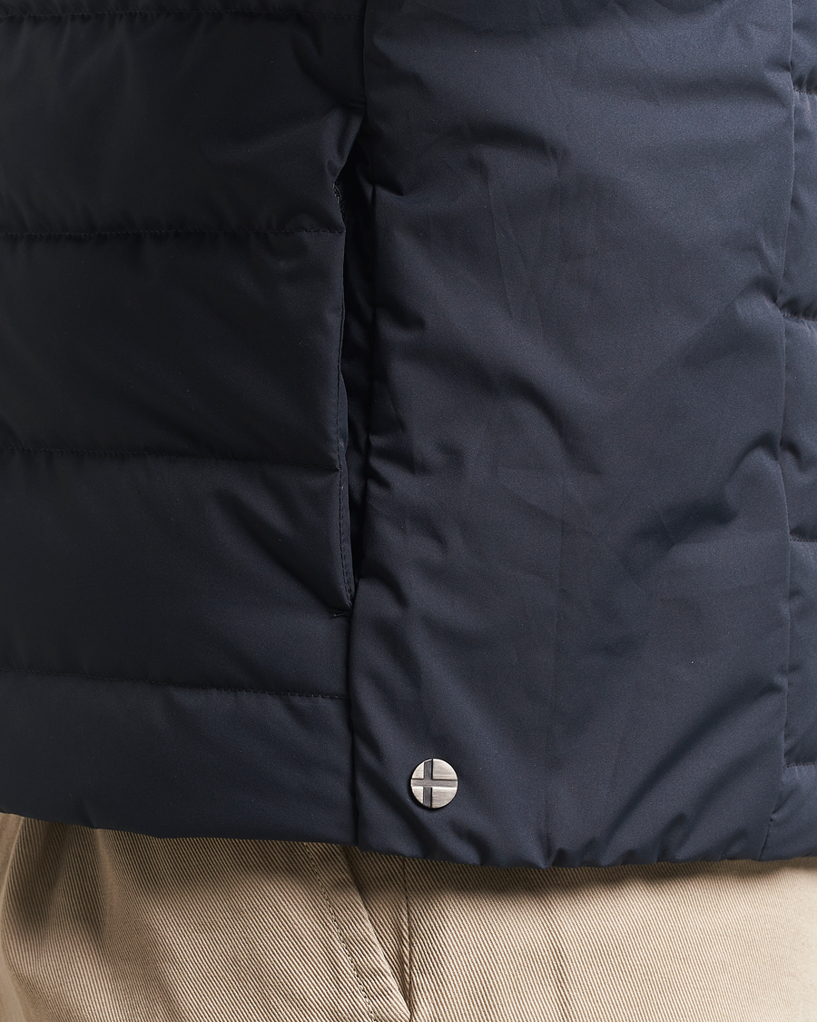 Hombres | Chalecos | Scandinavian Edition | Ratio III Down Padded Vest Midnight Blue
