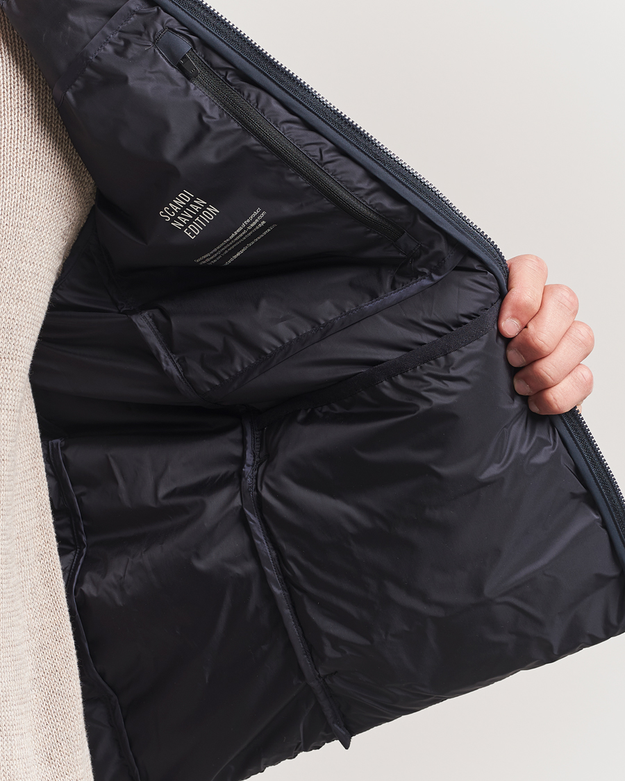Hombres | Chalecos | Scandinavian Edition | Ratio III Down Padded Vest Midnight Blue