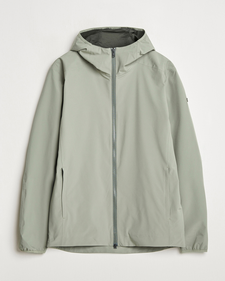 Hombres | Abrigos y chaquetas | Scandinavian Edition | Hood Waterproof Jacket Light Green