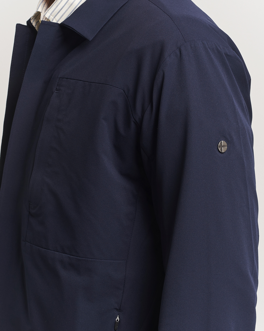 Hombres | Abrigos y chaquetas | Scandinavian Edition | Merge II Stretch Shirt Jacket Navy Blue