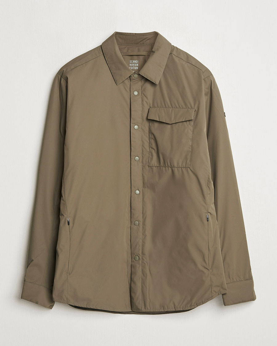 Hombres | Abrigos y chaquetas | Scandinavian Edition | Trip Water-Resistant Shirt Jacket Major Brown