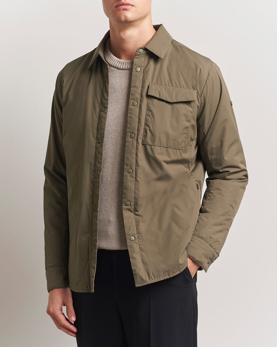 Hombres | Abrigos y chaquetas | Scandinavian Edition | Trip Water-Resistant Shirt Jacket Major Brown