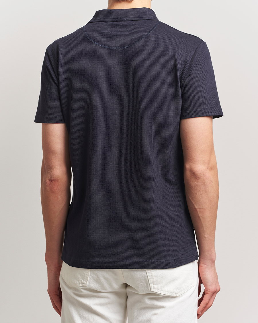 Hombres | Polos | Sunspel | Riviera Polo Shirt Midnight Navy